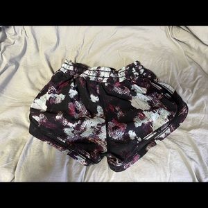 Lululemon running shorts size 8